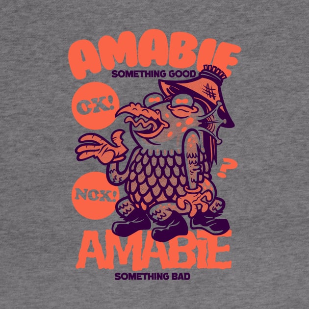 AMABIE (orange) by GiMETZCO!